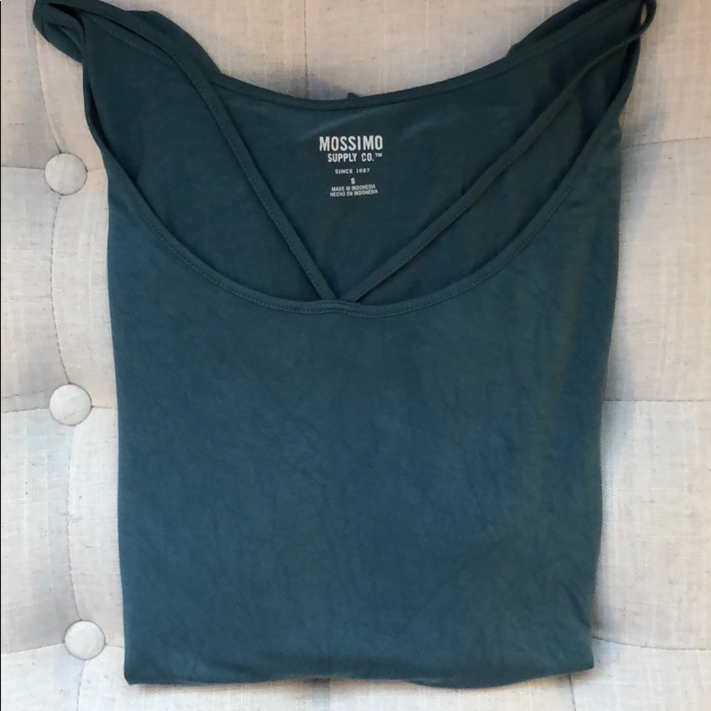 teal blue fashion tee